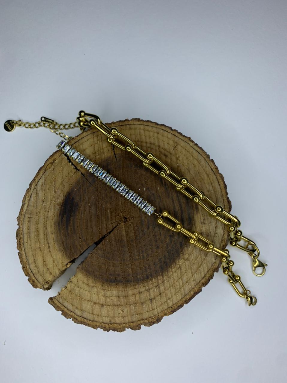 Tiffany-baguette bracelet